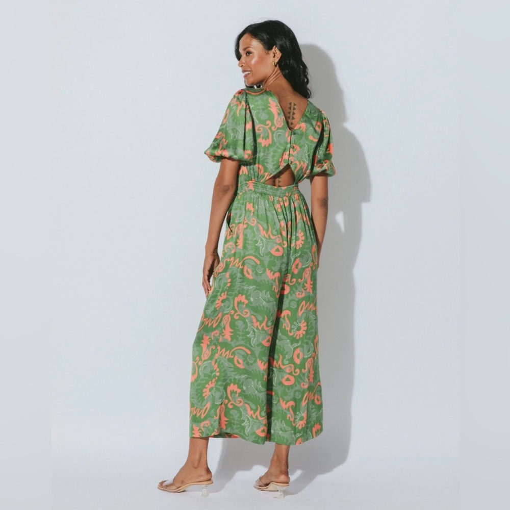 CLEOBELLA SATIN JUMPSUIT - Picture 4 of 5